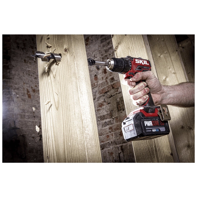 Шуруповерт Skil 3065 CA Compact Li-Ion 20V, безщітковий ударний, 2.0Ah, зарядний пристрій (DD1E3065CA+BC1E3136A) - picture 2