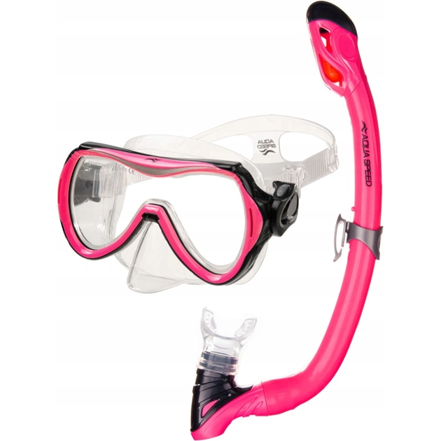 Набір для плавання Aqua Speed Alize + Samos 60311 617-03 рожевий Діт OSFM (5905718603114) - picture 1