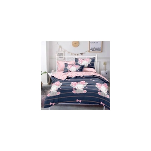 Постільна білизна MirSon Бязь 17-0539 Elephant 2х160х220 (2200003799224) зображення 1