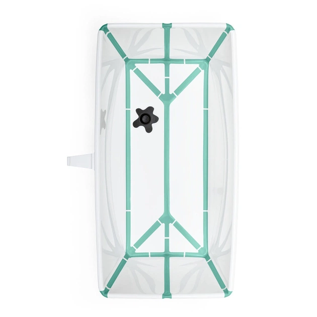 Ванночка Stokke Flexi Bath Складна Біло-бірюзова (531905) - изображение 2
