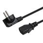 Кабель живлення C13 1.8m 1.5mm2 copper Vinga (VYPCC131815CU) - зменшене зображення 3