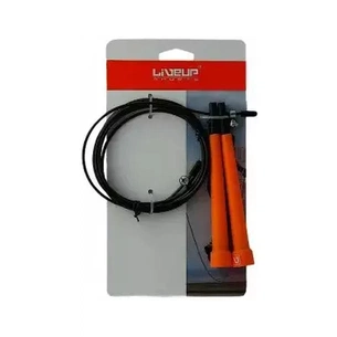 Скакалка LiveUp Cable Jumprope LS3122 швидкісна помаранчева 275x0.5см (6951376109504) зображення 1