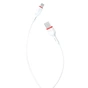 Кабель XO NB-P171 USB - USB Type-C, (M/M), 2.4A 1 м White (6920680873692) - зменшене зображення 2