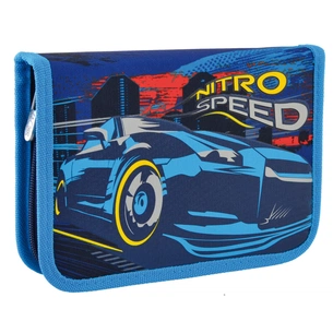 Пенал Yes Nitro Speed твердий одинарний з клапаном (532149) зображення 1