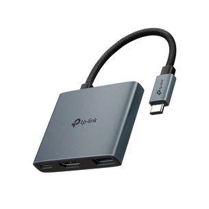 Концентратор TP-Link USB-C 3-in-1 1xUSB 3.0 + 1xUSB-C PD 100W + 1xHDMI (UH3020C) изображение 1