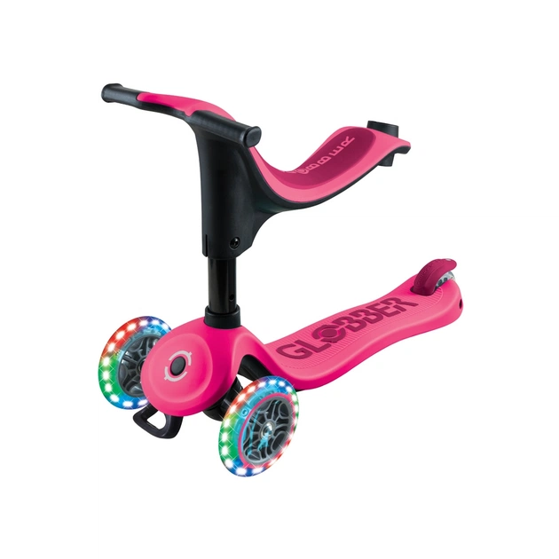 Самокат Globber Go Up Sporty 360 колеса з підсвіткою Фуксія (456-610) - picture 3