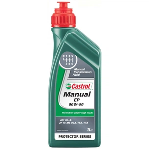 Трансмісійна олива Castrol MANUAL EP 80W-90 1л (CS 80W90 M EP 1L) зображення 1