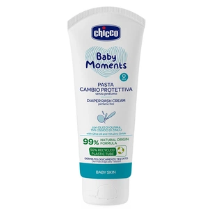 Дитячий крем Chicco Baby Moments від попрілостей з цинком під підгузок, 100 мл (12114.00) зображення 1