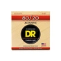 Струни для гітари DR Strings HI-BEAM Acoustic 80/20 Bronze - Custom Light (11-50) (HA-11) - зменшене зображення 1