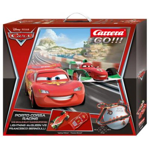 Автотрек Carrera Go Disney Cars 2 - Porto Corsa Racing (62238) - изображение 1