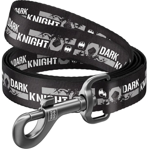 Повідок для собак WAUDOG Nylon "Темний лицар" S Ш 15 мм (0115-2011) зображення 1