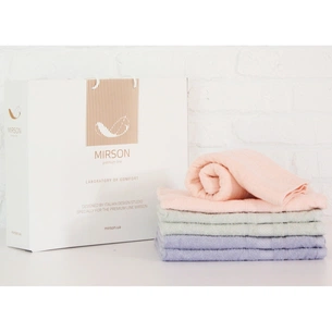 Рушник MirSon набір банних №5092 Elite SoftNes Dalliance 50х90 6 шт (2200003524994) зображення 1