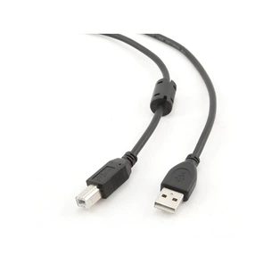 Кабель для принтера USB 2.0 AM/BM 1.5m ferrite Cablexpert (CCFB-USB2-AMBM-1.5M) зображення 1