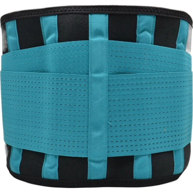 Пояс компресійний MadMax MFA-277 Slimming and Support Belt black/turquoise M (MFA-277-TRQ_M) - picture 3