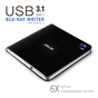 Оптичний привід Blu-Ray ASUS SBW-06D5H-U/BLK/G/AS (90DD02G0-M29000) - зменшене зображення 2