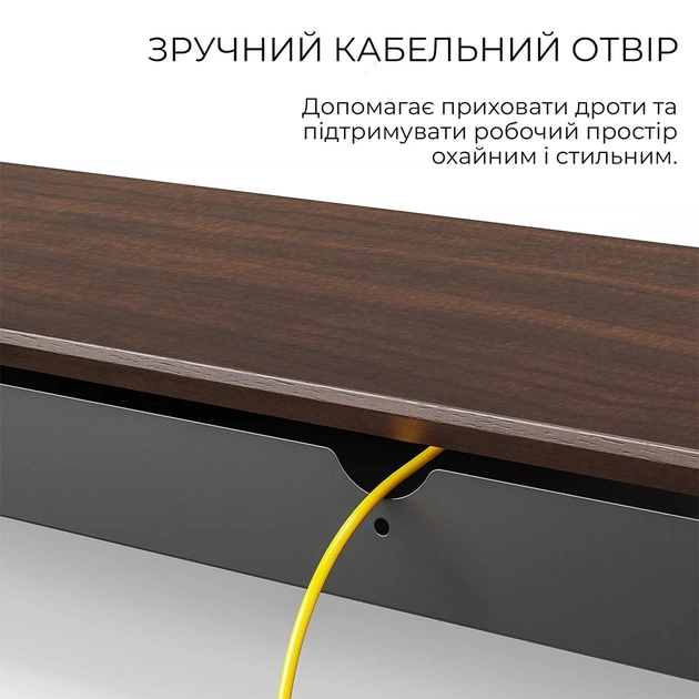 Підставка для монітора OfficePro MR145DW Dark Wood/Black - picture 7
