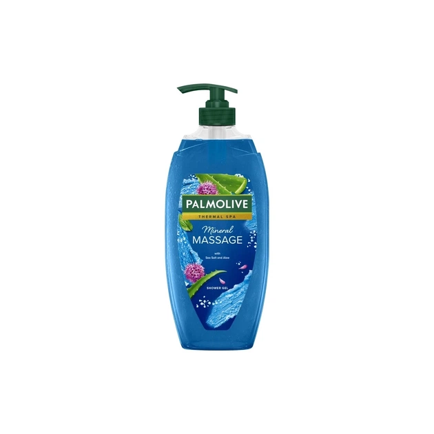 Гель для душа Palmolive Thermal Spa Минеральный массаж с морской солью и алоэ 750 мл (8718951526624) - изображение 1