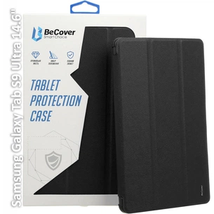 Чохол до планшета BeCover Smart Case Samsung Tab S9 Ultra SM-X816 14.6" Black (709894) зображення 1