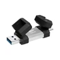 USB флеш накопичувач Silicon Power USB 128G USB 3.2 + Type-C Mobile C51 (SP128GBUC3C51V1S) - зменшене зображення 1