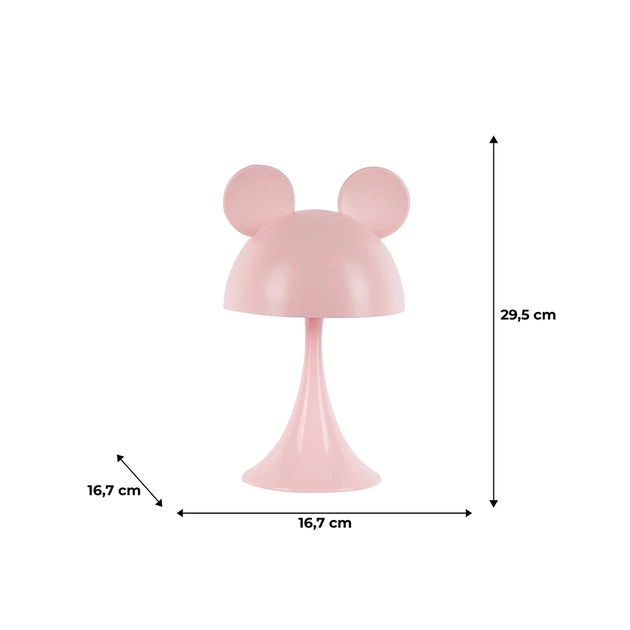 Нічник Kite Світильник LED з акумулятором Simple Mouse, рожевий (K25-317-2-2) - picture 6