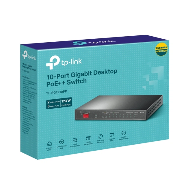 Комутатор мережевий TP-Link TL-SG1210PP - picture 10