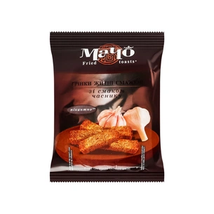 Сухарики Мачо Часник 65 г (4820237811189) зображення 1