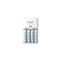 Зарядний пристрій для акумуляторів Panasonic Basic Charger + Eneloop 4AA 2000 mAh New (K-KJ51MCD40E) - зменшене зображення 1