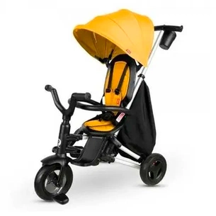 Дитячий велосипед QPlay Nova+ Rubber складаний триколісний Desert Yellow (S700-17Nova+RubberDY) зображення 1