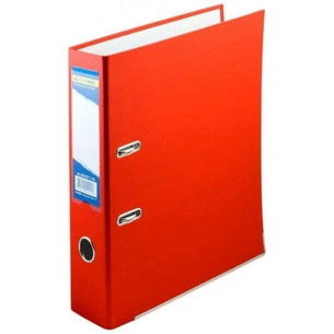 Папка - реєстратор Buromax А4, 70мм, JOBMAX PP, red, built-up (BM.3011-05c) зображення 1