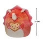 М'яка іграшка Squishmallows Трицератопс Триніті 19 см (SQVA00857) - уменьшенное изображение 2