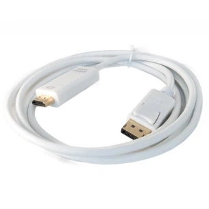 Кабель мультимедійний Display Port to HDMI 2.0m 30AVG 4Kx2K Extradigital (KBH1747) зображення 1