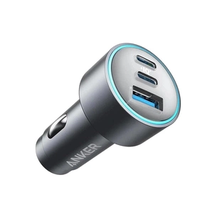 Зарядний пристрій Anker 325 PowerDrive USB-C PD67W + USB-A 22.5W Black (A2731HA1) зображення 1