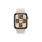 Смарт-годинник Apple Watch SE 2023 GPS 44mm Starlight Aluminium Case with Starlight Sport Band - S/M (MRE43QP/A) - зменшене зображення 2