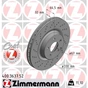 Гальмівний диск ZIMMERMANN 400.3637.52 - зменшене зображення 1