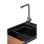 Мийка кухонна GRANADO Optimal Estella black (+ змішувач Badalona LUX inox + дозатор Redondo inox + коши (ksg0201) - зменшене зображення 2