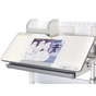 Парта Mealux Edmonton Multicolor Grey (BD-610 W/МС + G з полицею) - уменьшенное изображение 6