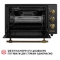 Електропіч Perfelli LAGGIO 37 BLACK RETRO - зменшене зображення 2