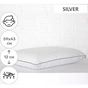 Подушка MirSon ортопедична 6062 Steep Line Silver Men 59х43х12 (2200003261875) - зменшене зображення 2