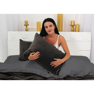 Постільна білизна MirSon Велюр Winter Delicate 28-0073 Gladiolo Двоспальний (2200004038421) зображення 1