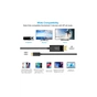 Кабель мультимедійний USB-C to DisplayPort 1.8m 4K 60Hz Choetech (XCP-1801BK) - уменьшенное изображение 7