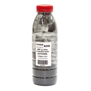Тонер AHK HP LJ Pro M402d/M402dn/M402n/M426dw, 100g Black (3202304) зображення 1