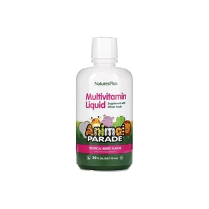 Мультивітамін Natures Plus Рідкі Дитячі Мультивітаміни, Тропічний смак, Animal Pa (NAP-29951) зображення 1