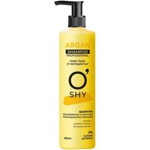 Шампунь O'Shy Argan Відновлення структури пошкодженого волосся 400 мл (4820263233863) зображення 1