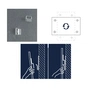 Офісна дошка Magnetoplan скляна магнітно-маркерна 1200x900 чорна Glassboard-Black (13404012) - зменшене зображення 4
