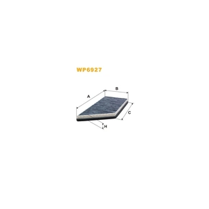 Фільтр салону Wixfiltron WP6927 зображення 1