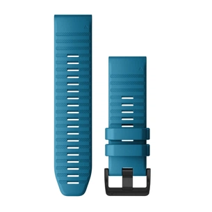 Ремінець до смарт-годинника Garmin quatix 6X 26mm QuickFit Cirrus Blue Silicone (010-12864-21) зображення 1