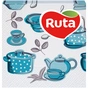 Серветки столові Ruta Double Luxe 24х24 см 2 шари з принтом Кухня 40 шт. (4820023747371) - зменшене зображення 1