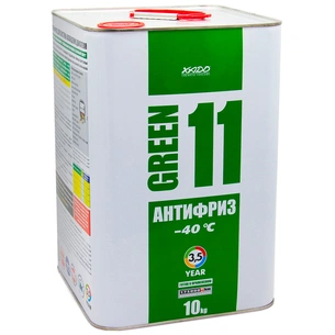 Антифриз Xado Green 11 -40 10 кг (XA 50406_) зображення 1