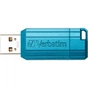 USB флеш накопичувач Verbatim 32GB Store 'n' Go Pin Stripe Blue USB 2.0 (049057) - зменшене зображення 4