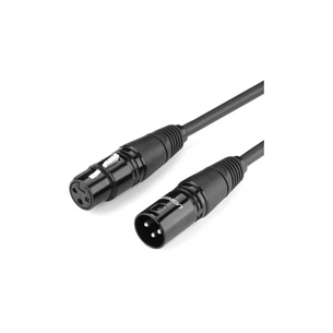 Кабель мультимедійний XLR M to XLR F 2.0m AV130 black UGREEN (20710) зображення 1